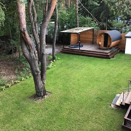 Luksusowy Apartament Pod Lasem, Otwock -Shared Garden, Sauna, Wood Hot Tub! Hot Tub Seasonal! Exterior foto